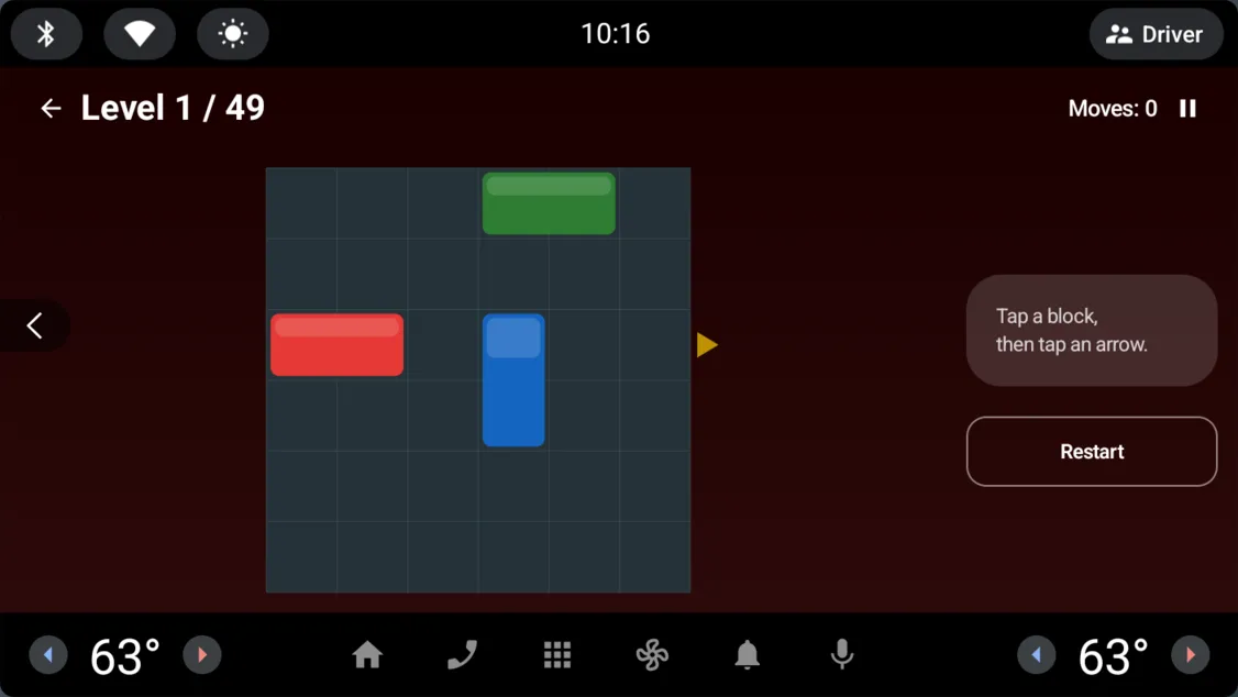 Auto Block Puzzle - Tap or Swipe to Slide